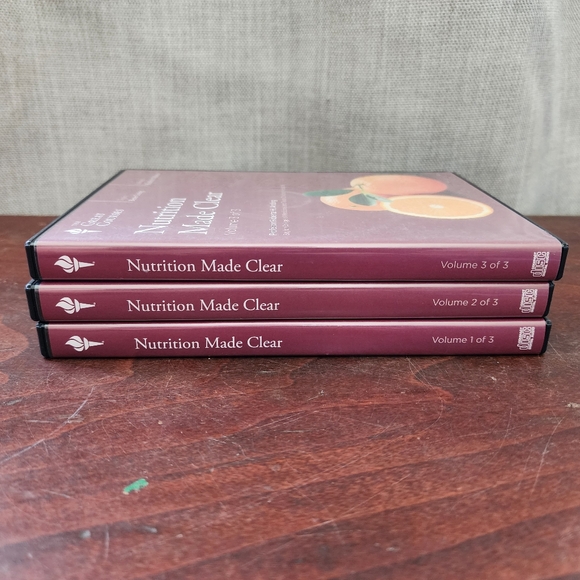 The Great Courses Nutrition Made Clear Volume 1-3 / 18 Disc CD's / Anding - Picture 3 of 9